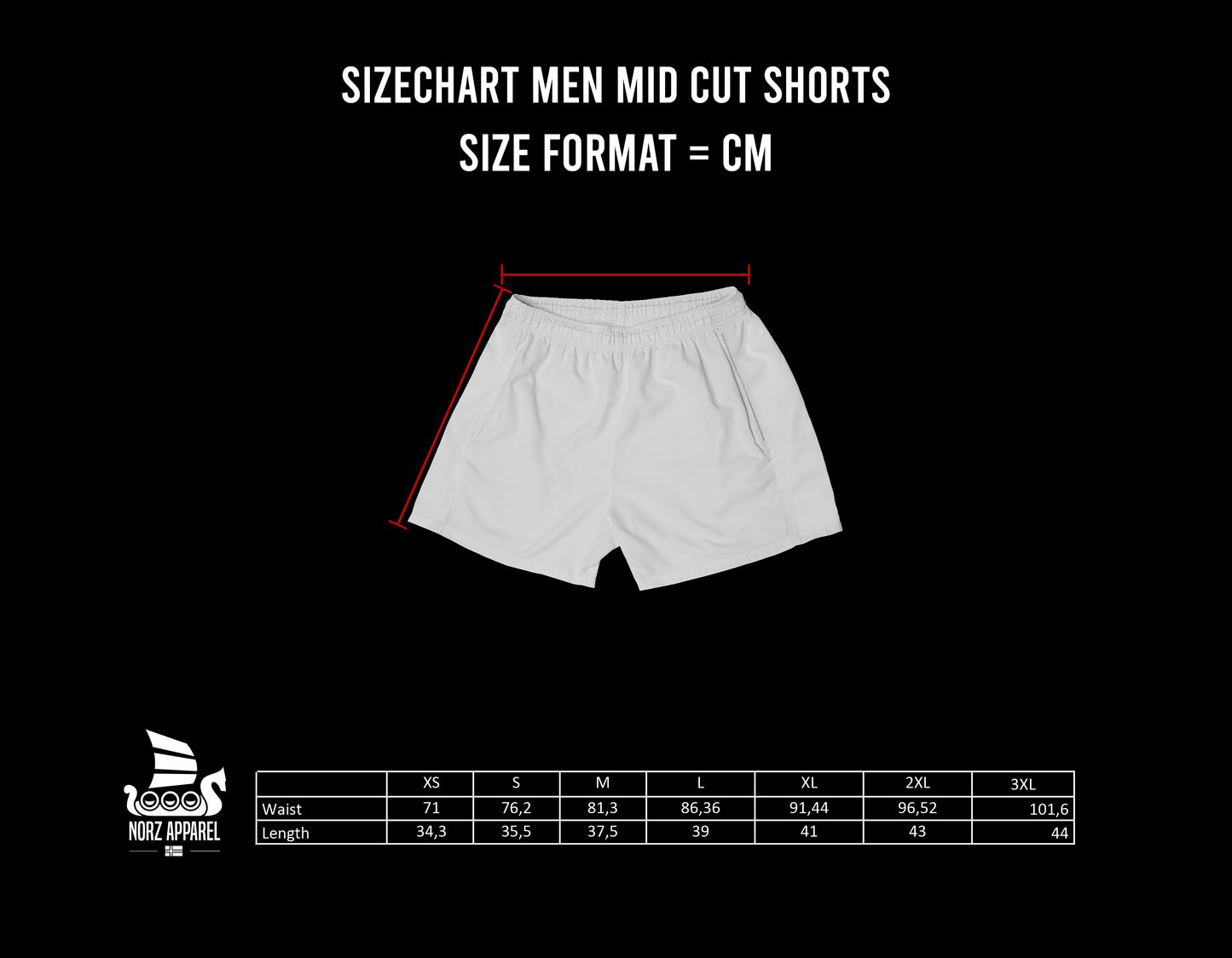 MENS BURGUNDY Shorts Midcut