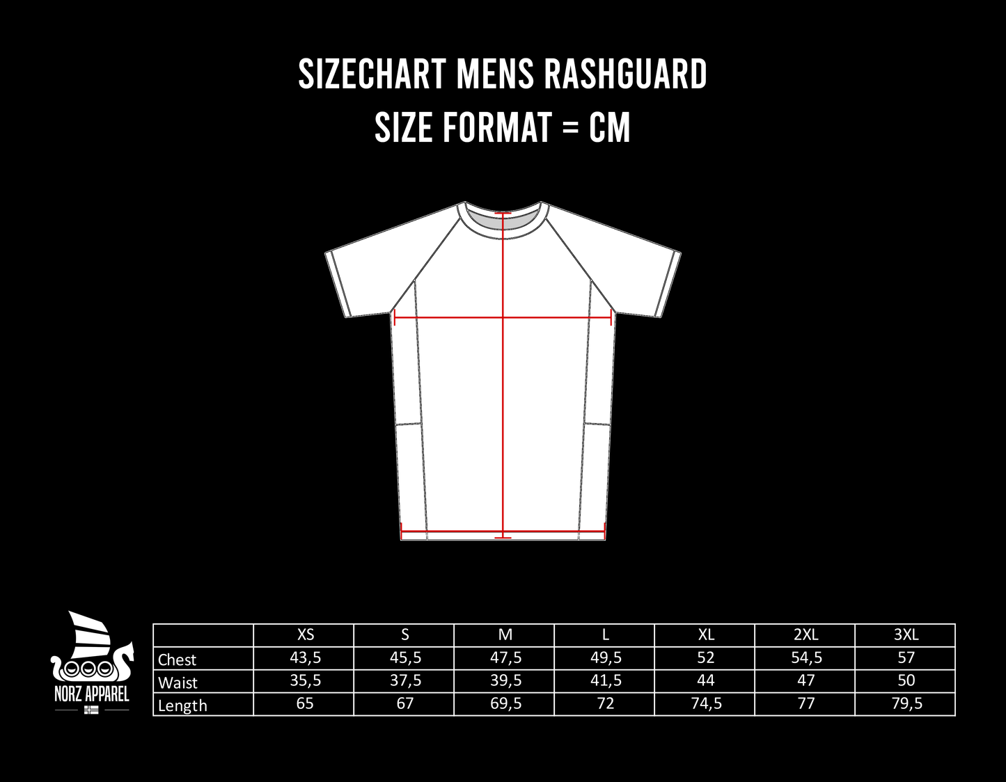 NORZ X STARK RANKED RASHGUARD - IBJJF Approved - PREORDER