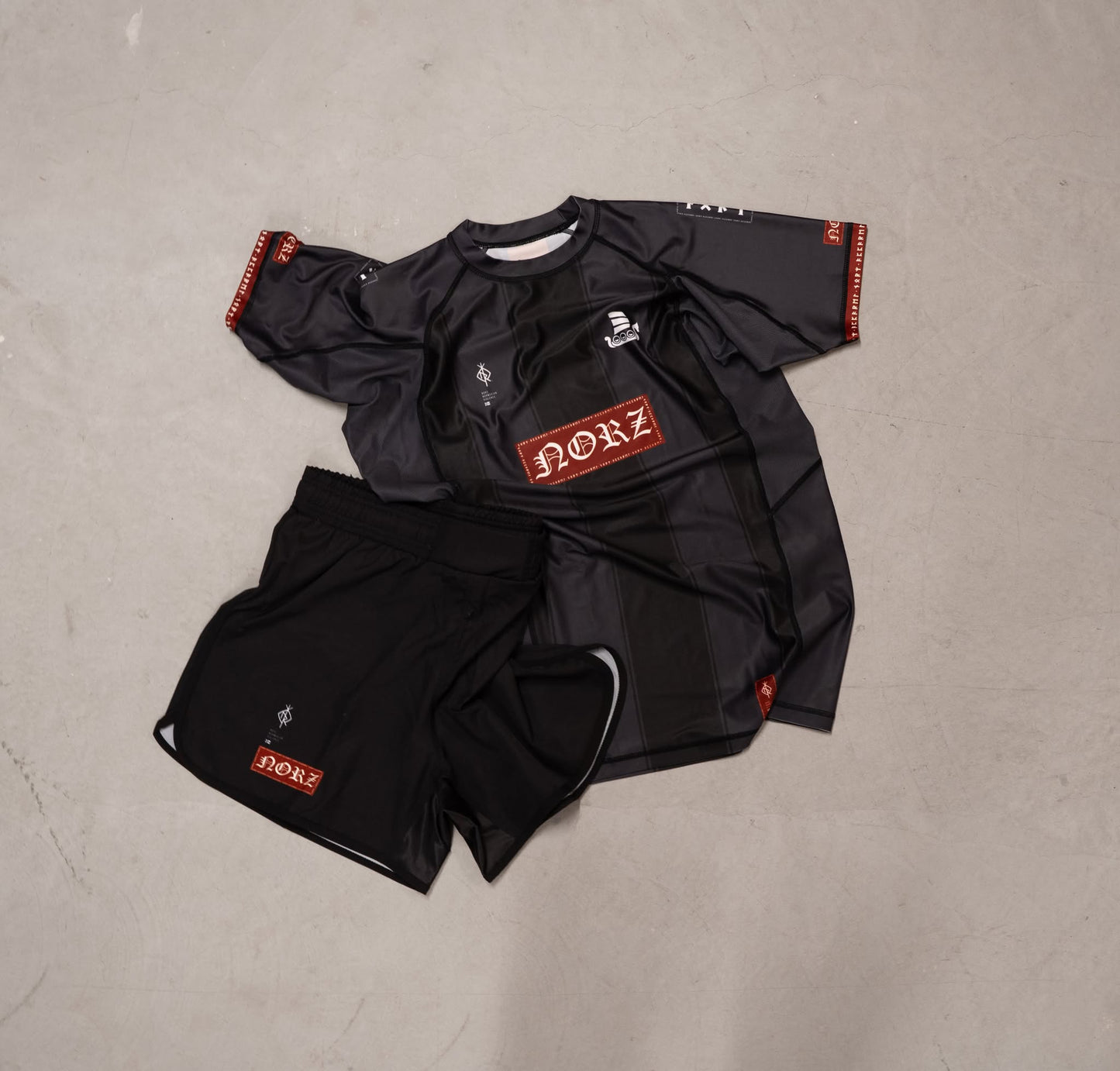 NORZ X STARK Comp Shorts Midcut - Black - PREORDER