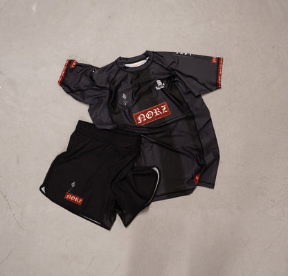 NORZ X STARK Comp Shorts Midcut - Black - PREORDER