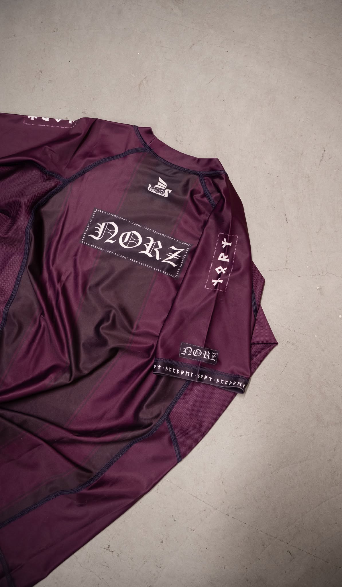 NORZ X STARK RANKED RASHGUARD - IBJJF Approved - PREORDER