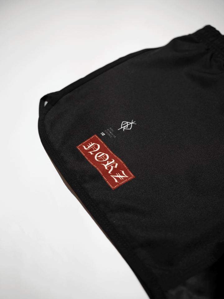 NORZ SHORTS - MIDCUT BLACK