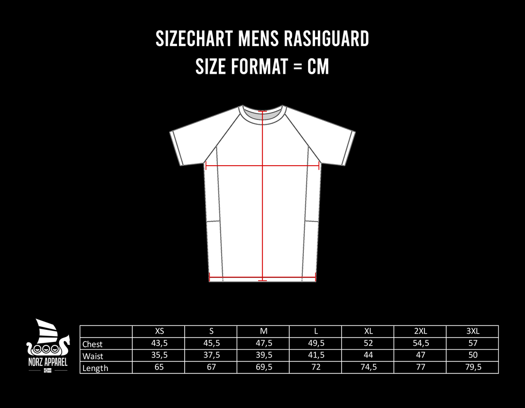 NORZ RANKED V2 RASHGUARD - IBJJF Approved - PREORDER