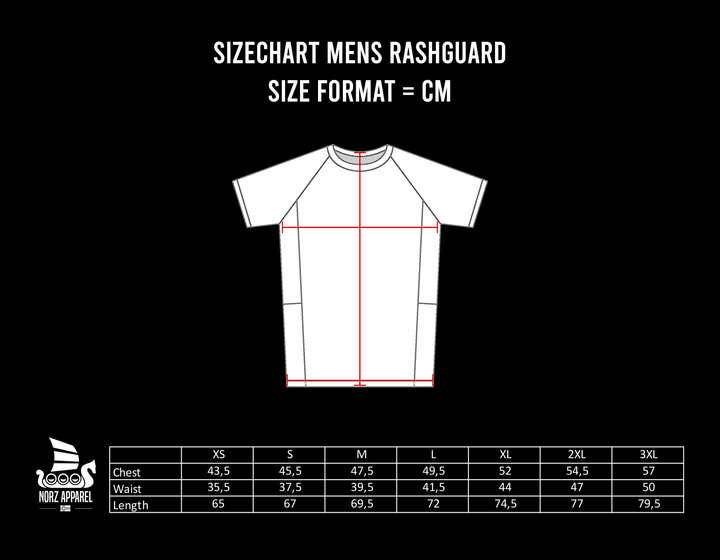 MENS BURGUNDY Rashguard