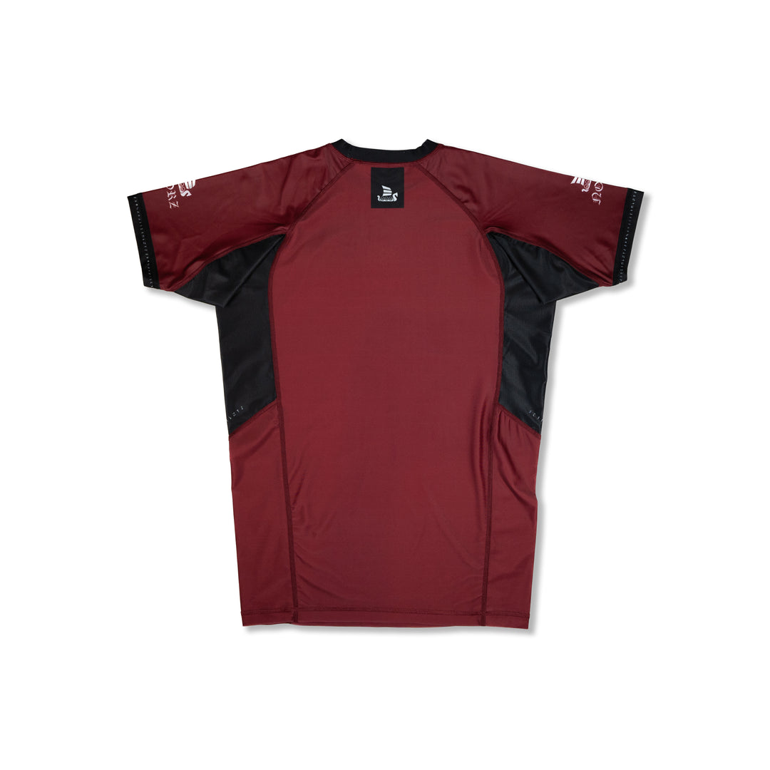 MENS BURGUNDY Rashguard