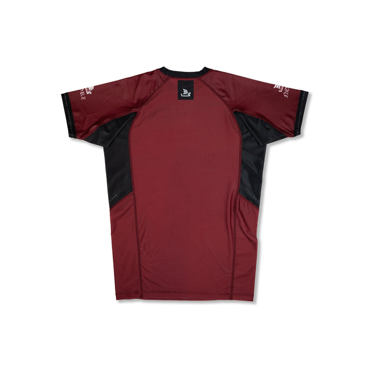 MENS BURGUNDY Rashguard